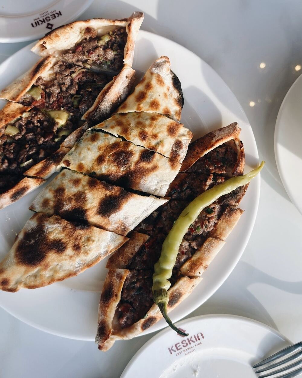 Mini üçlü tadım pidesi